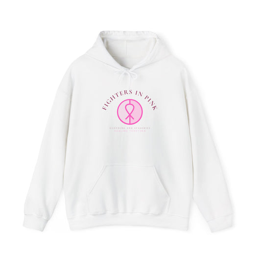 Breast Cancer Awareness Hoodie — "Fighters in Pink" Ribbon Design
